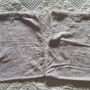 JIMMY CHOO Set of 2 Shoe Bags